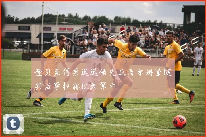 登贝莱得票遥遥领先亚马尔姆紧随其后萨拉赫位列第六